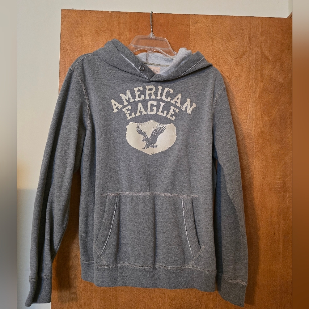 American Eagle Gray Hoodie